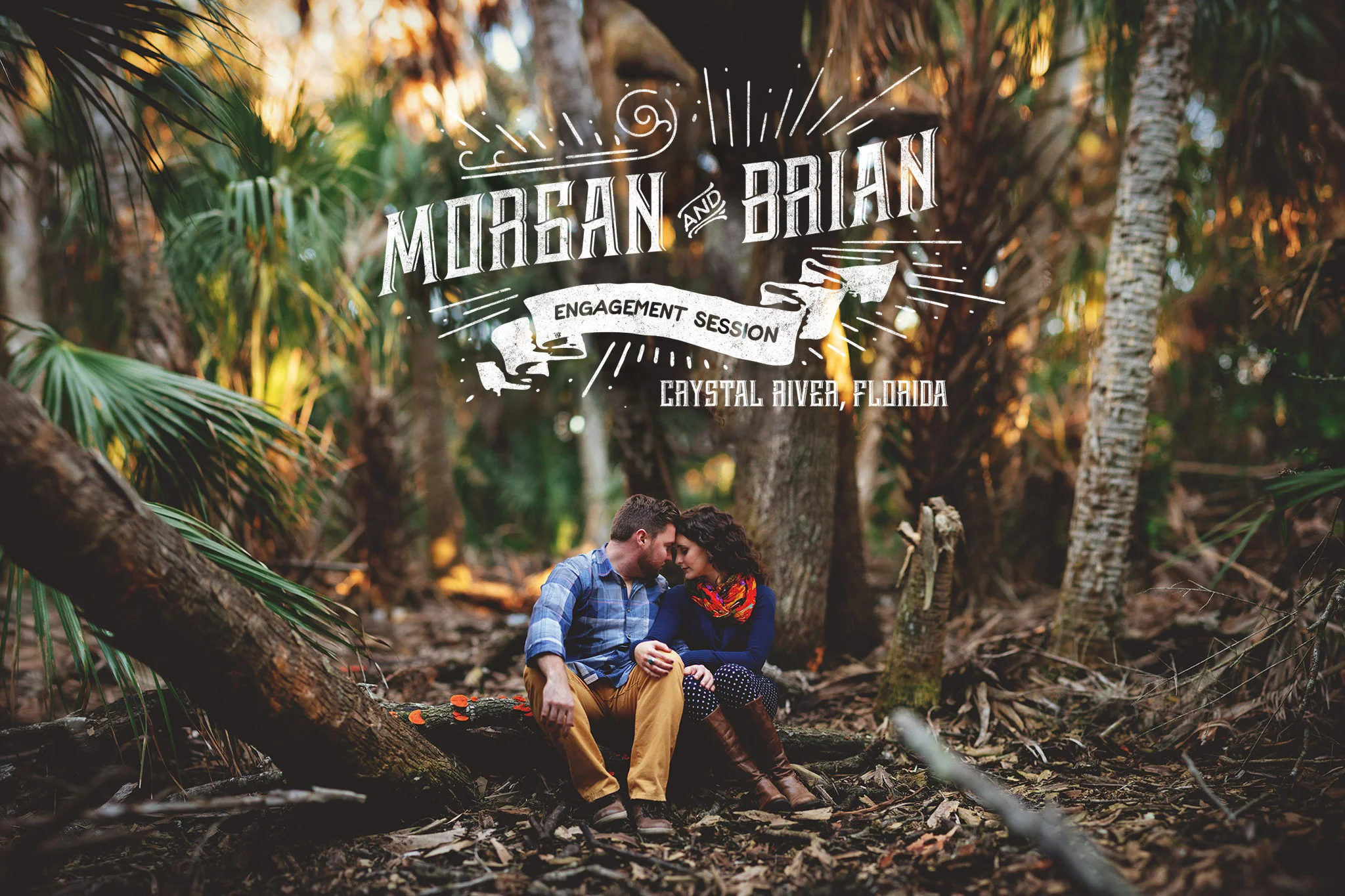 Morgan + Brian | Engagement Session | Crystal River, FL