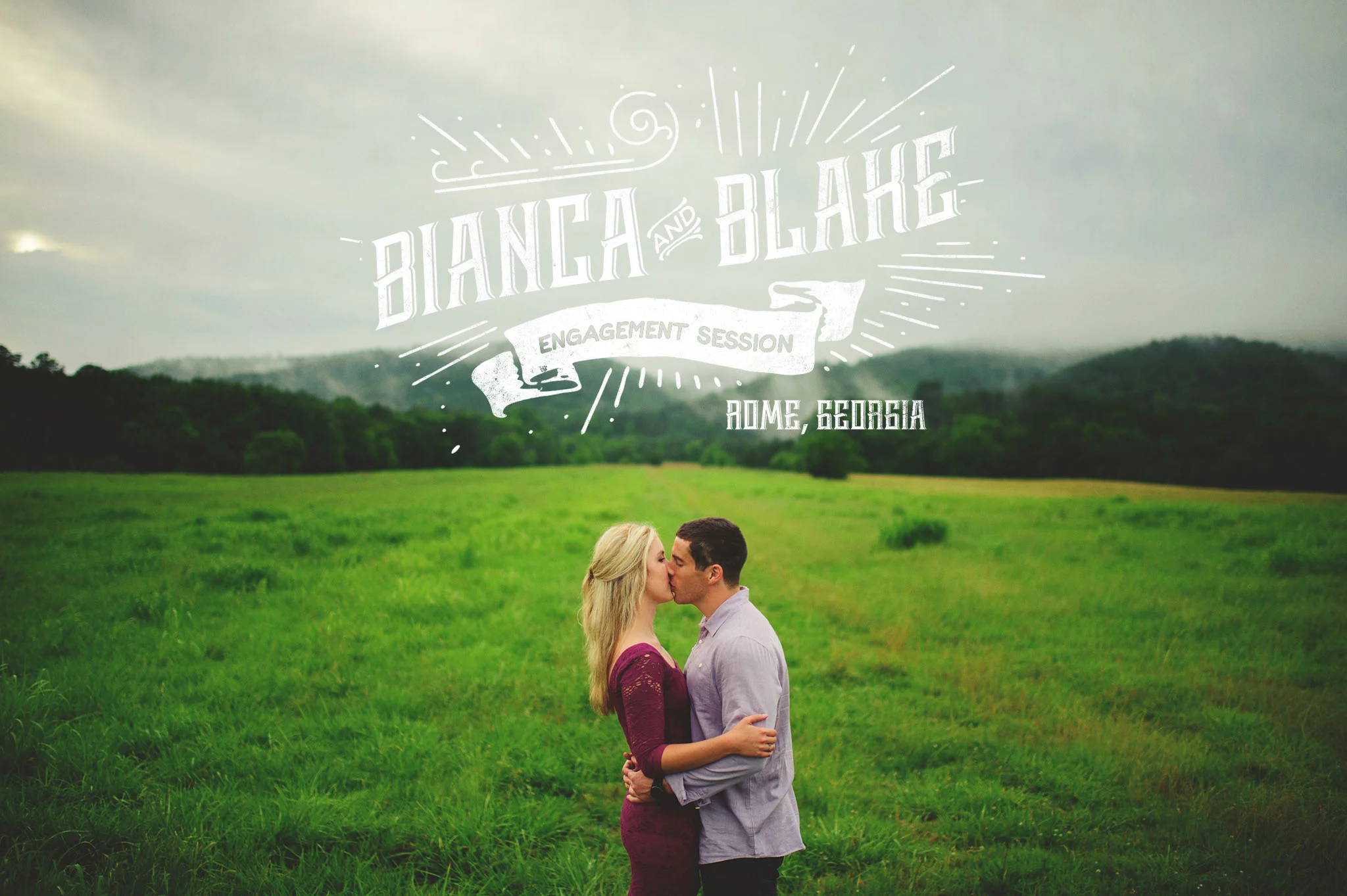 Bianca + Blake | Engagement Session | Rome, GA