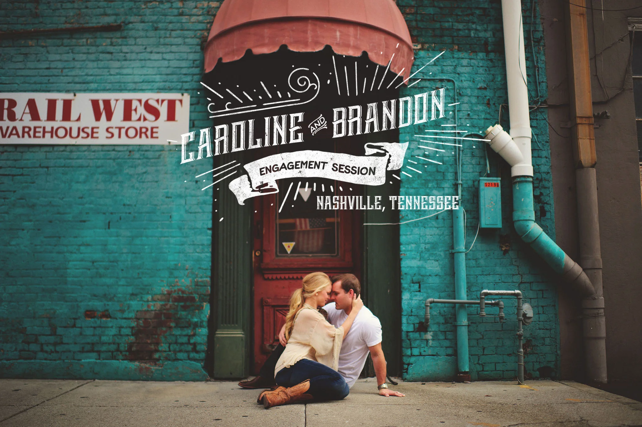 Caroline + Brandon | Nashville Engagement Photos | Nashville, TN