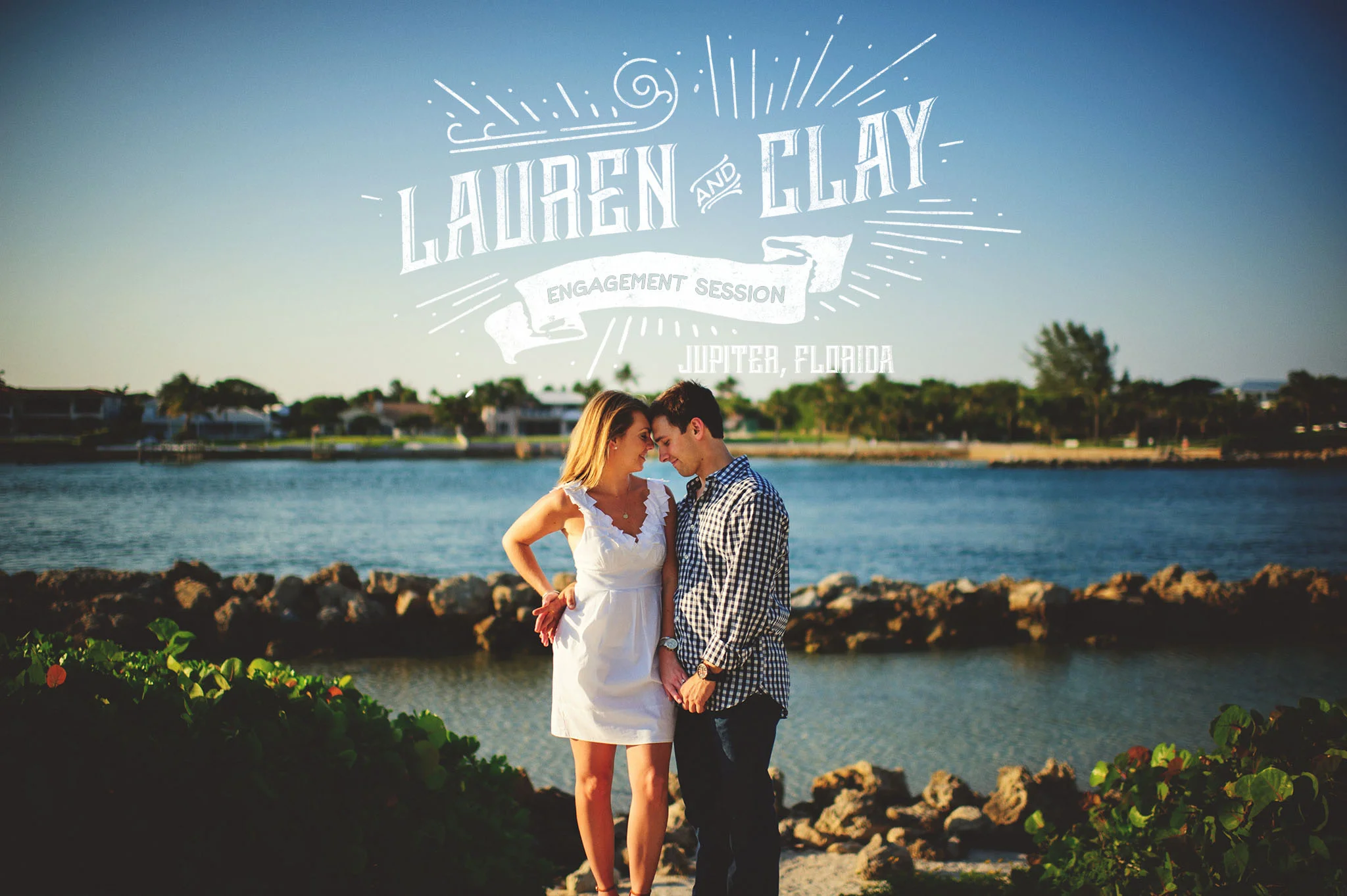 Lauren + Clay | Engagement Session | Jupiter , FL