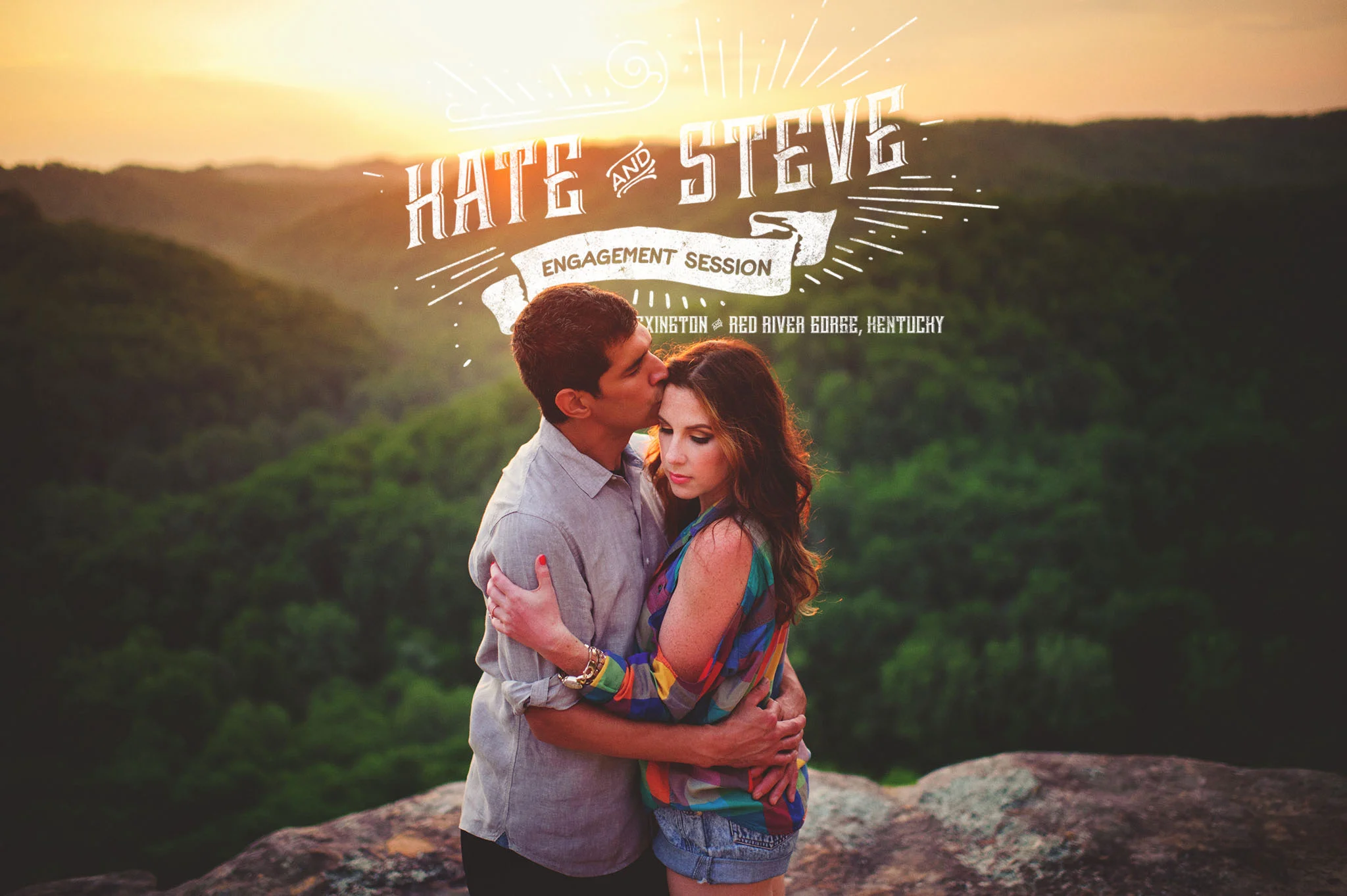 Kate + Steve | Engagement Session | Lexington + Red River Gorge, KY