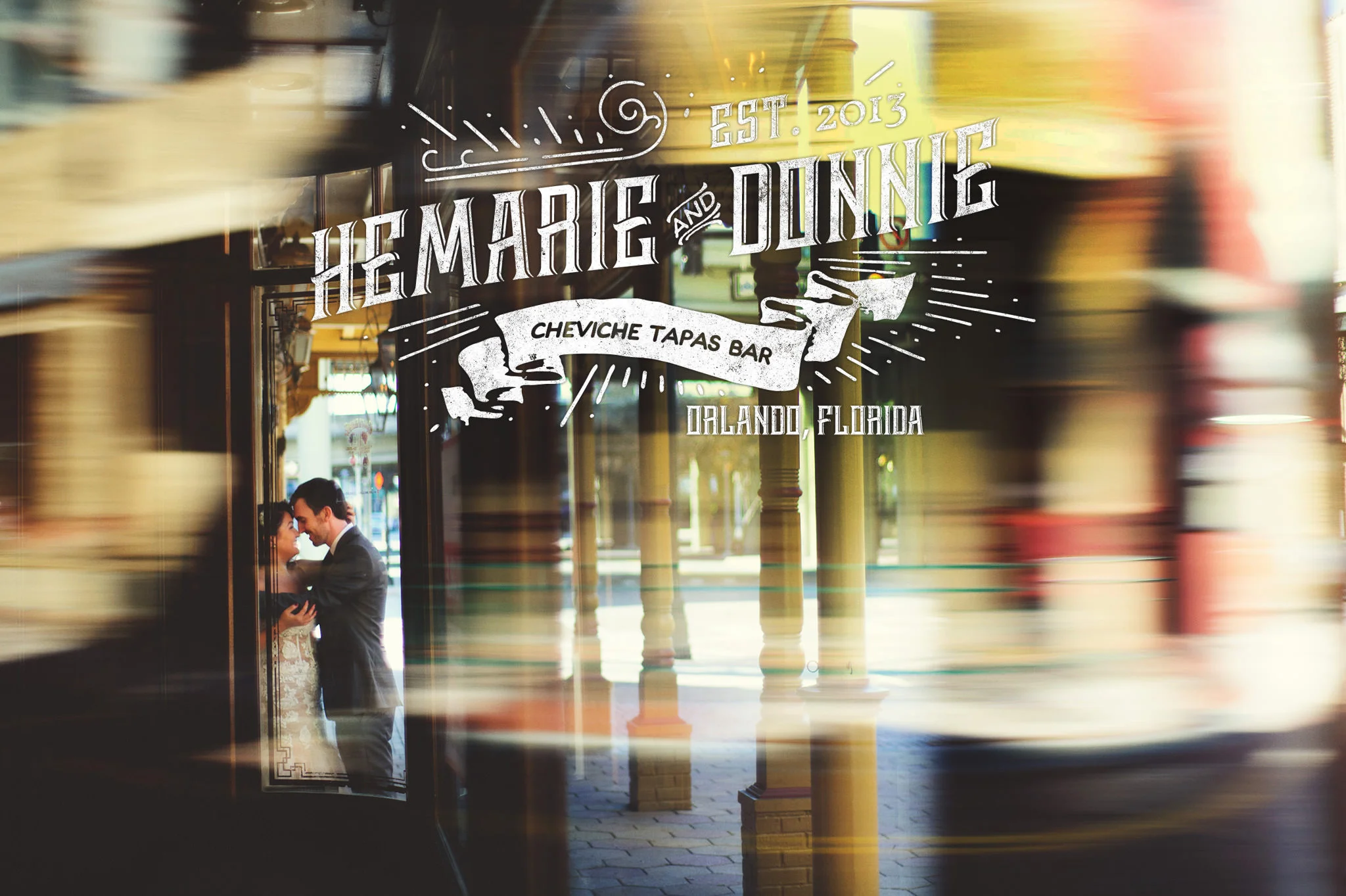Hemarie + Donnie | Ceviche Tapas Bar | Orlando, FL