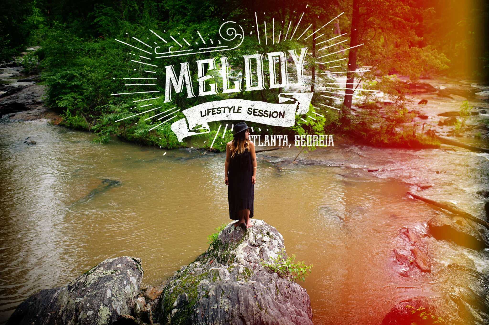 Melody | Lifestyle Session | Sweetwater Creek, GA
