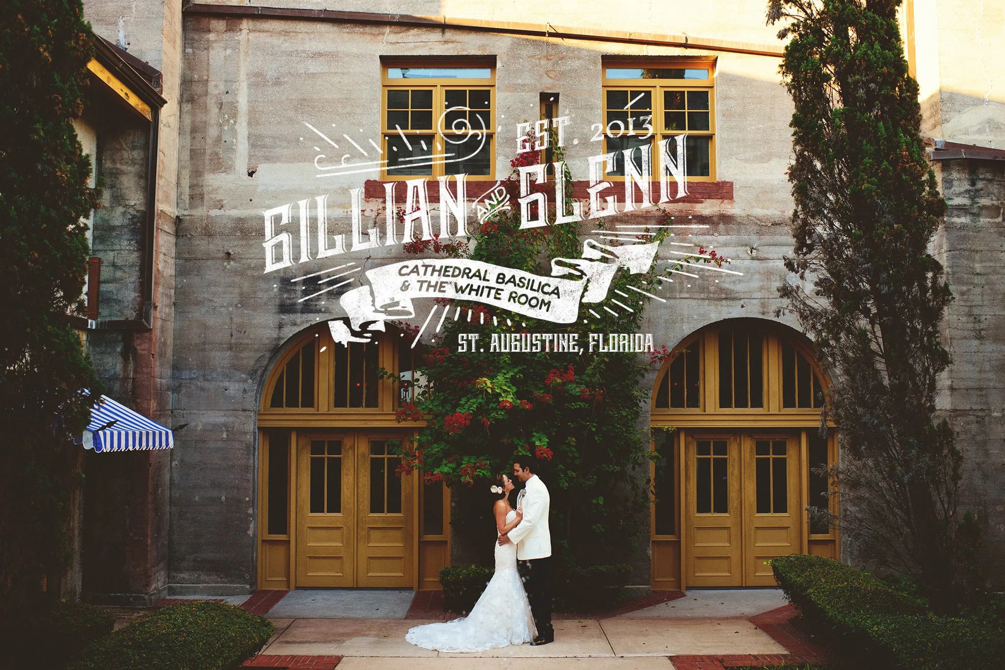 Gillian + Glenn | Cathedral Basilica + The White Room | St. Augustine, FL