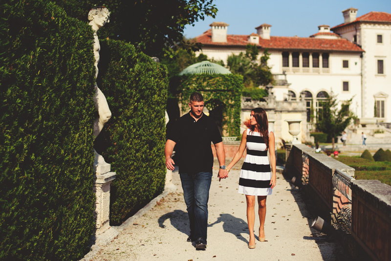 vizcaya engagement session