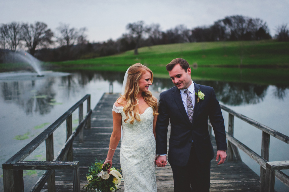 mint springs farm wedding: bride and groom photos