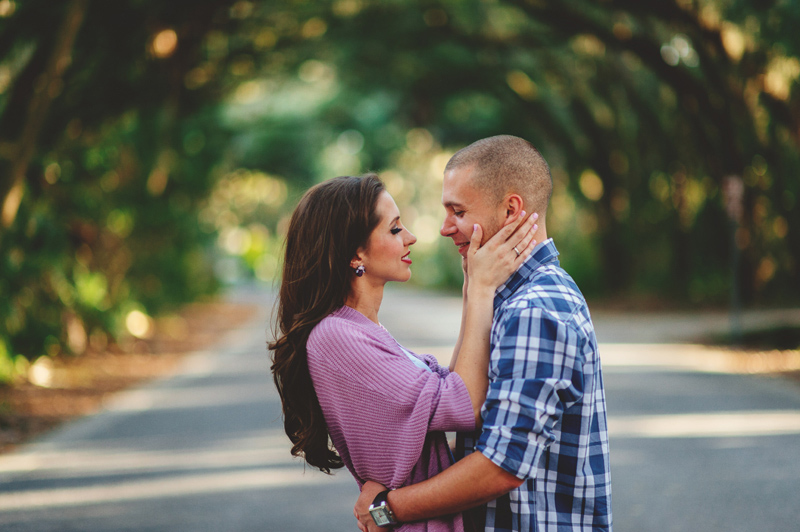 romantic tampa engagement photos