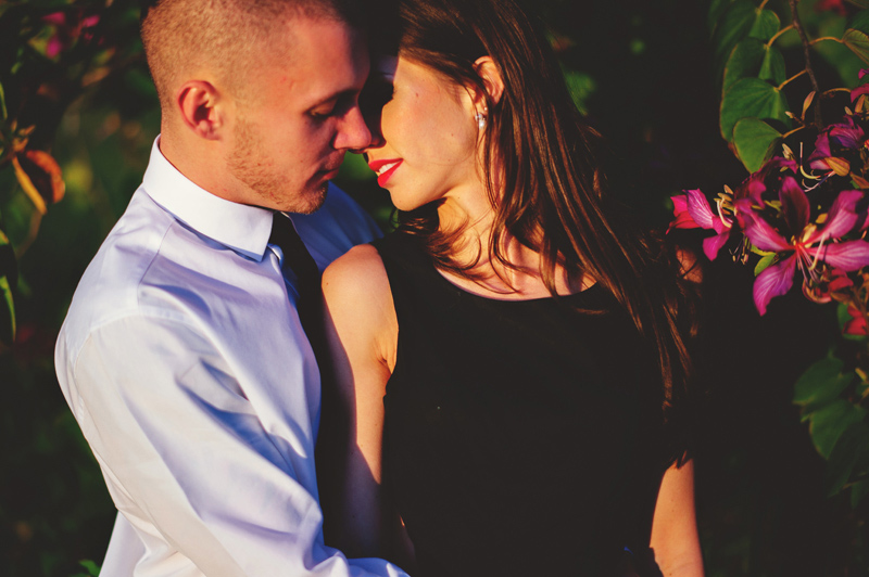 romantic tampa engagement photos