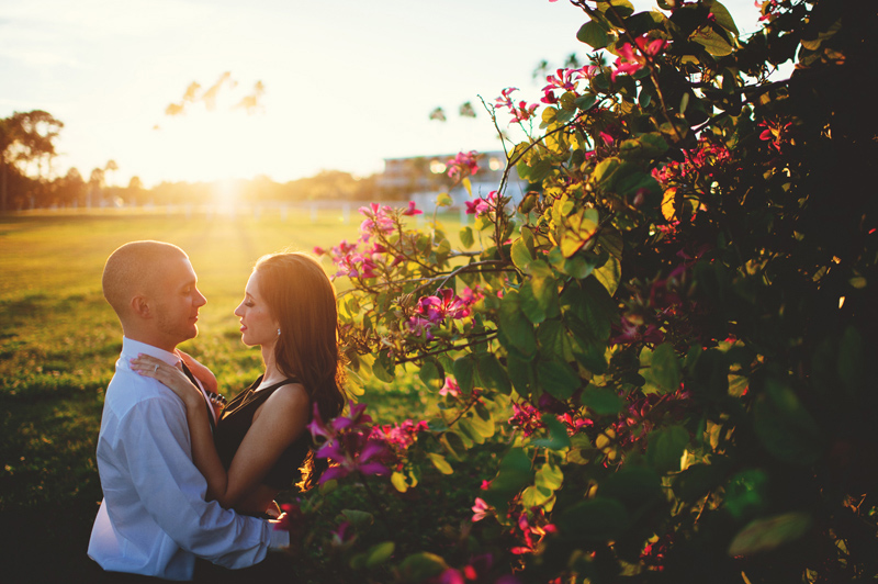 romantic tampa engagement photos