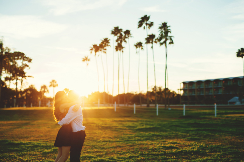 romantic tampa engagement photos