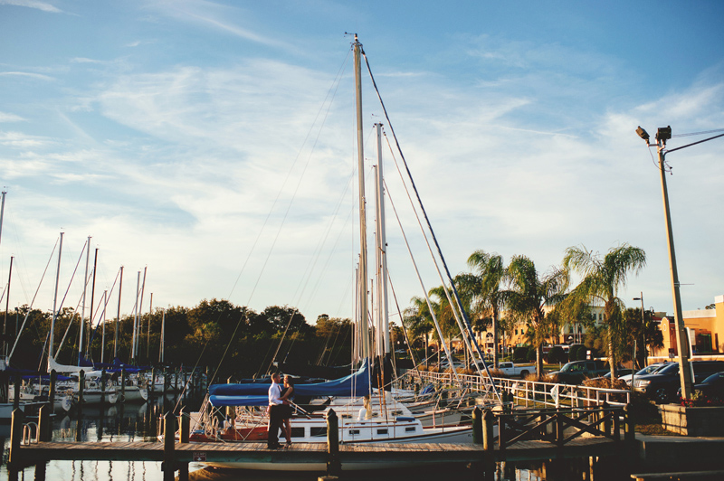 romantic tampa engagement photos