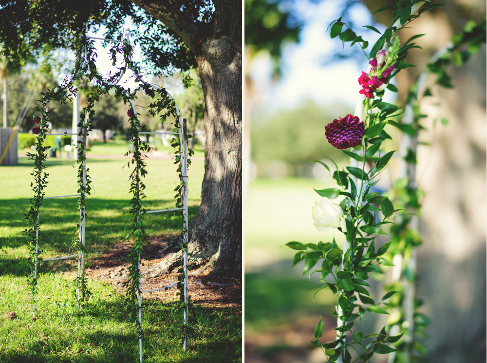 St Pete Backyard Wedding