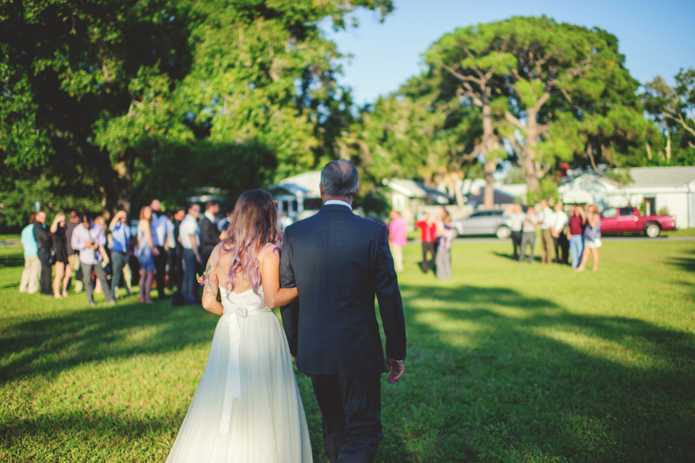 St Pete Backyard Wedding