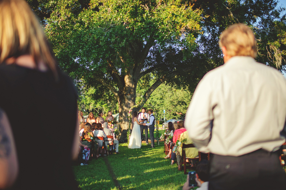 St Pete Backyard Wedding