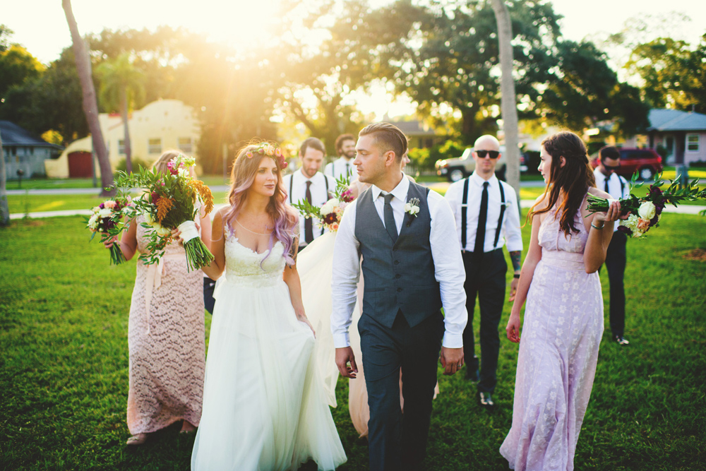 St Pete Backyard Wedding