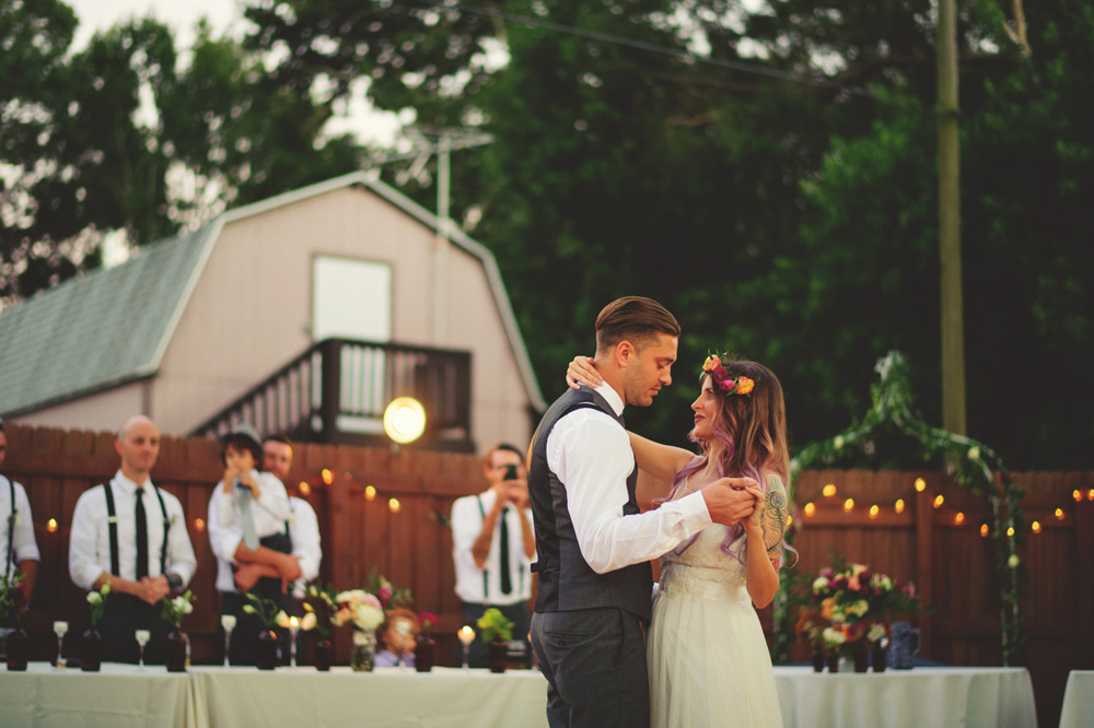 St Pete Backyard Wedding