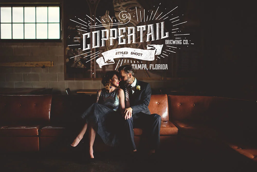 Coppertail Brewery Wedding Styled Shoot | Tampa, FL 