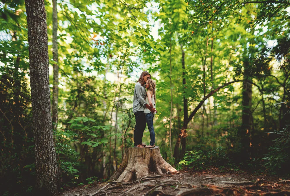 nc hiking love photos