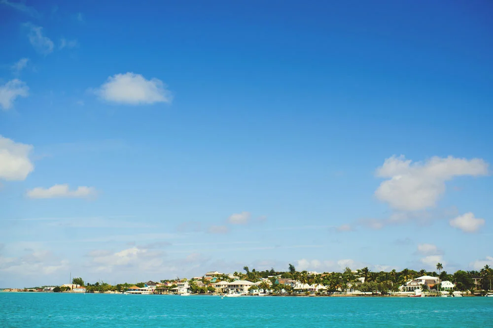 harbour island from the boat taxi