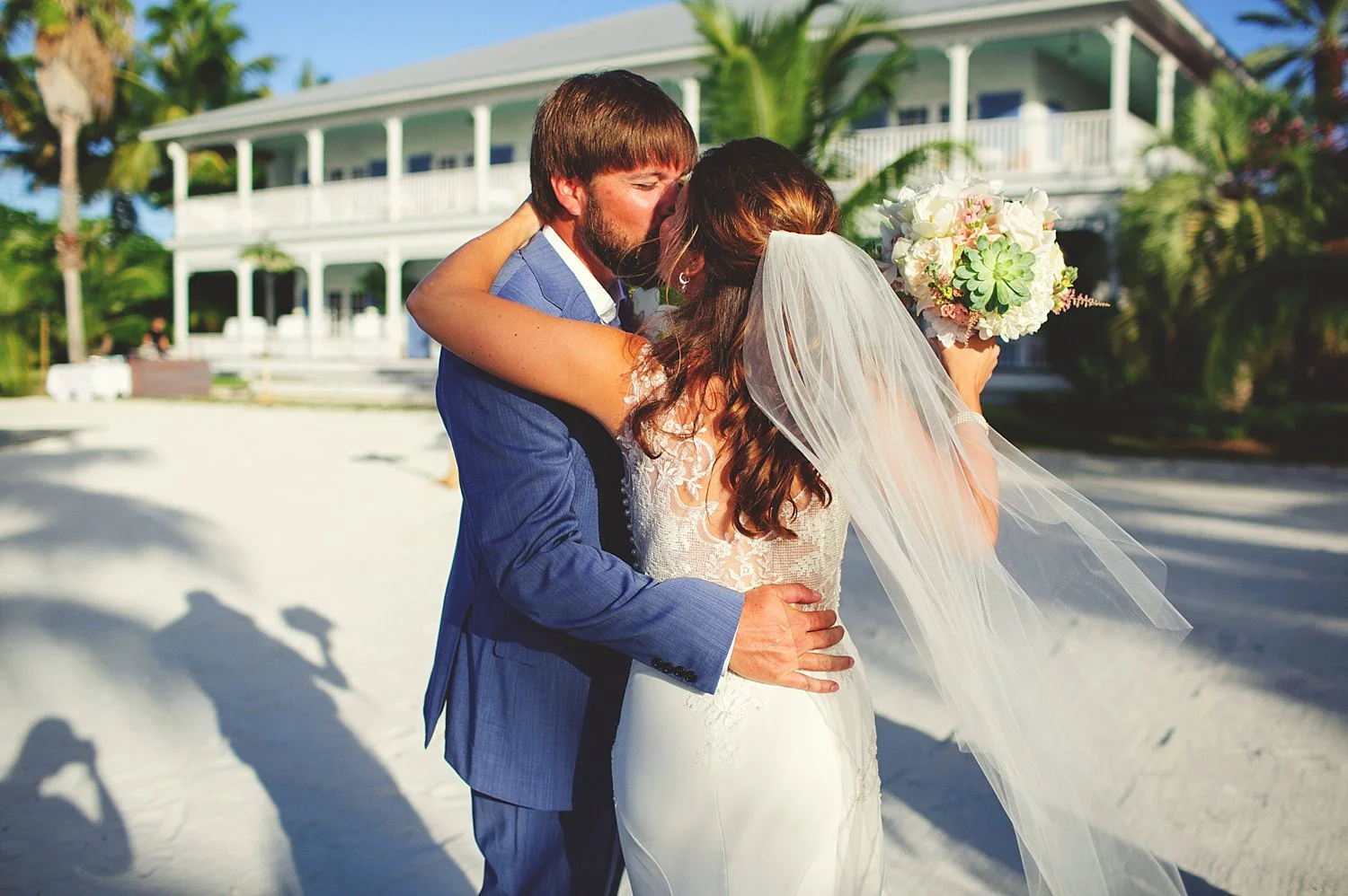pierre's restaurant wedding: happy bride and groom
