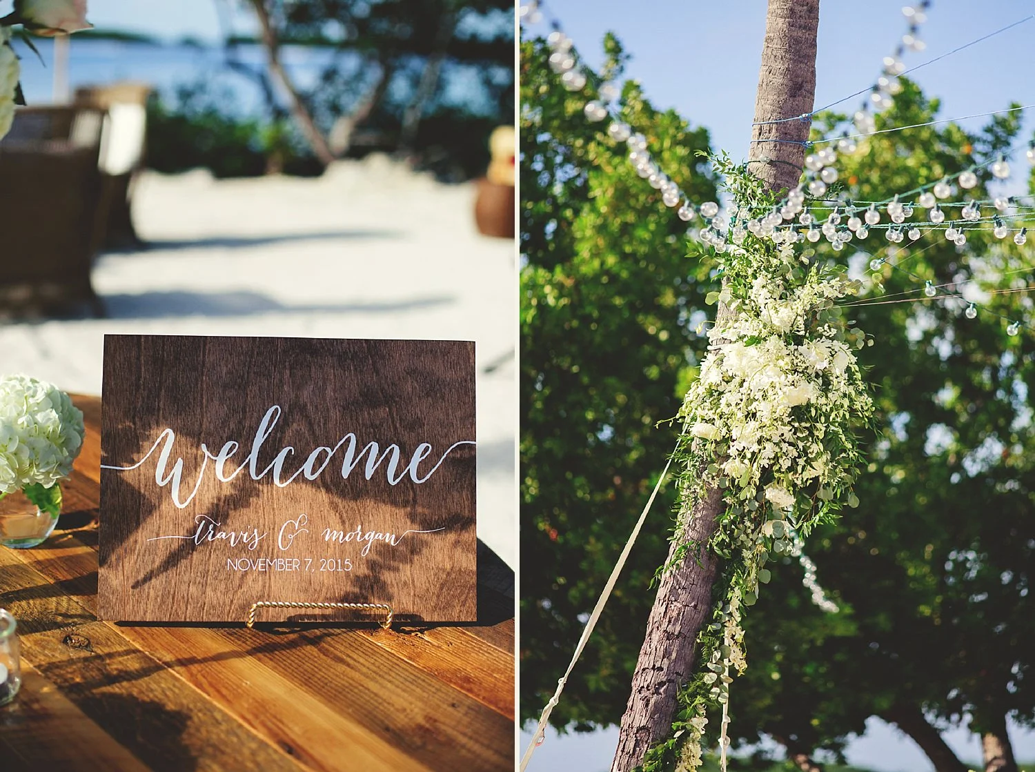 pierre's restaurant wedding: drinks and floral chandelier