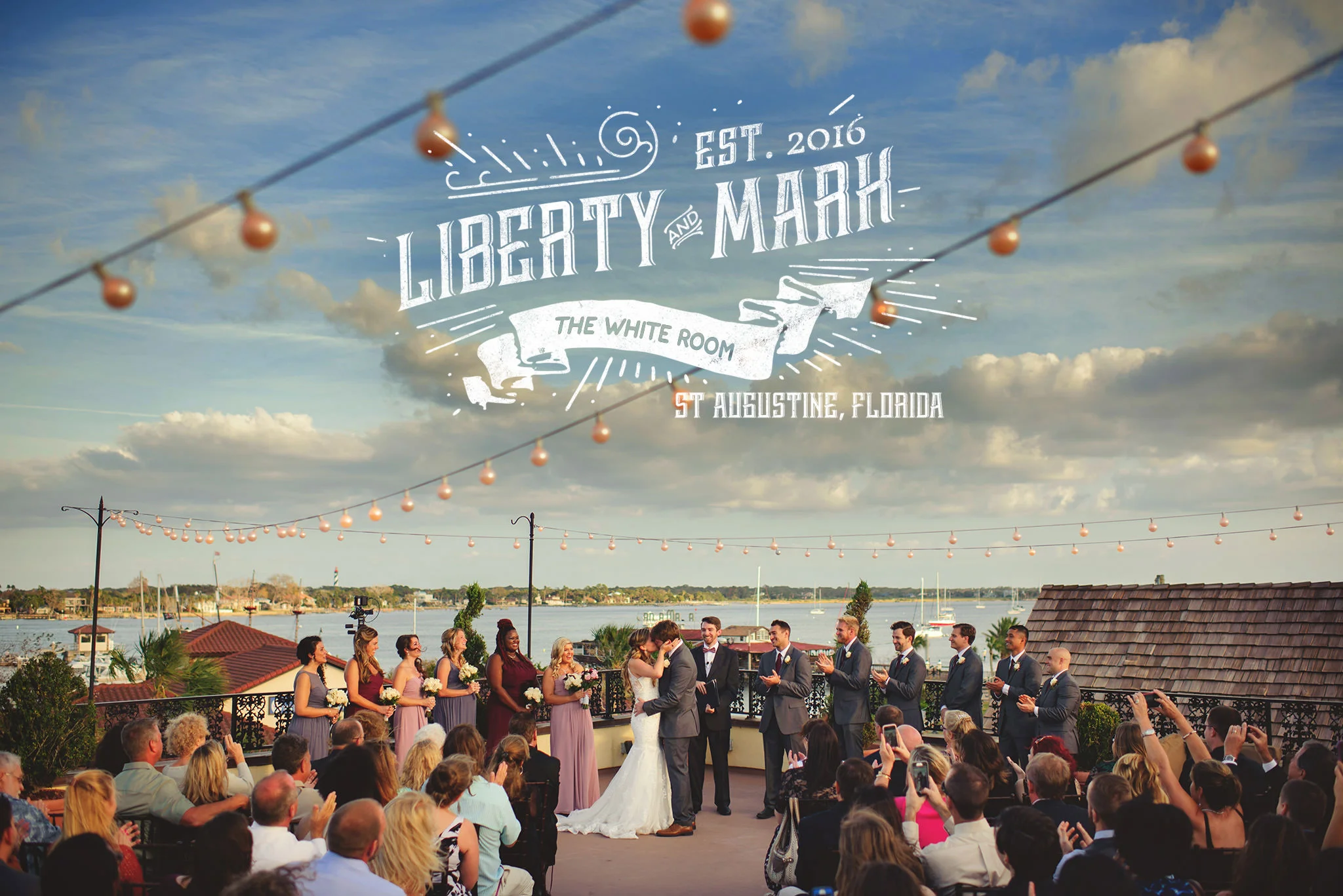 Liberty + Mark | The White Room Wedding | St. Augustine, FL