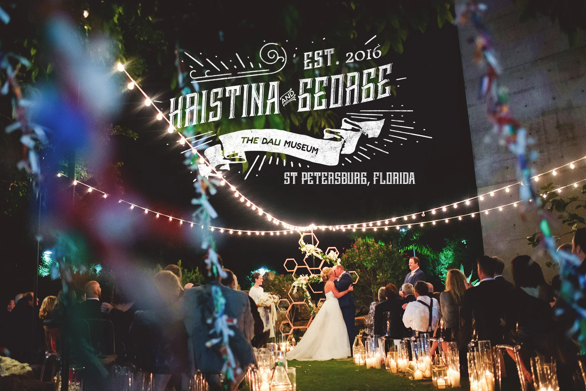 Kristina + George | The Dali Museum | St. Petersburg, FL