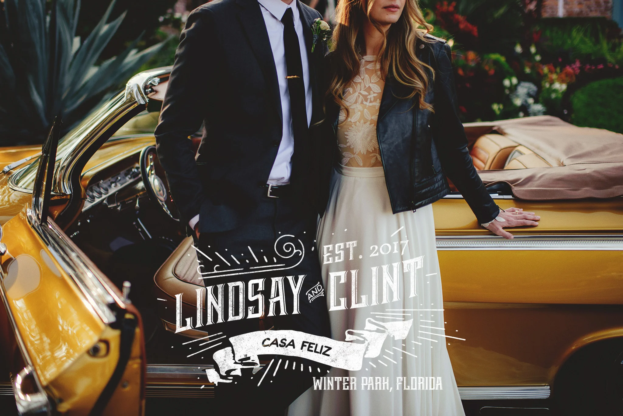 Lindsay + Clint | Casa Feliz | Winter Park, FL