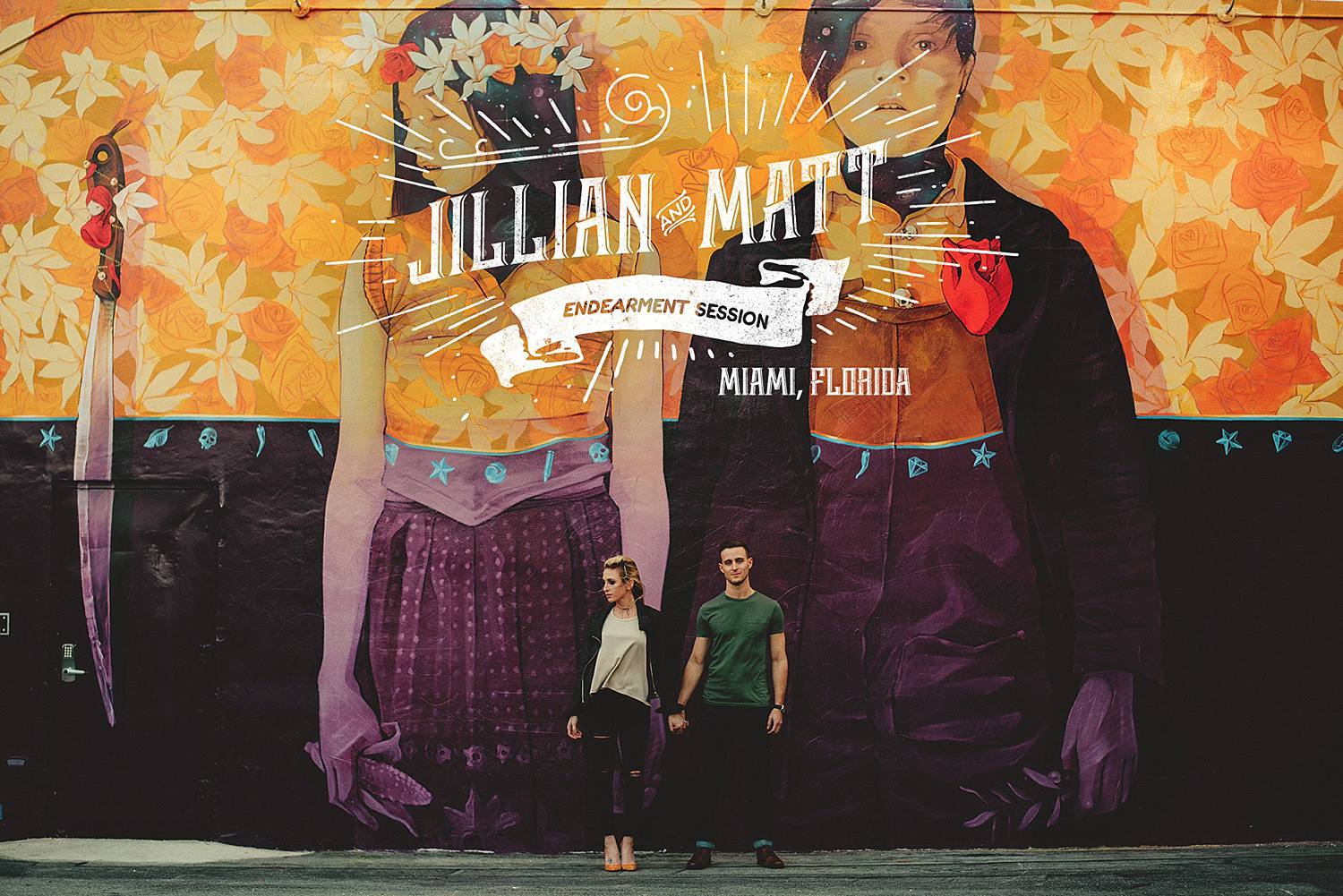 wynwood walls engagement photos