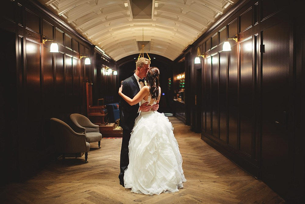 oxford exchange wedding photo