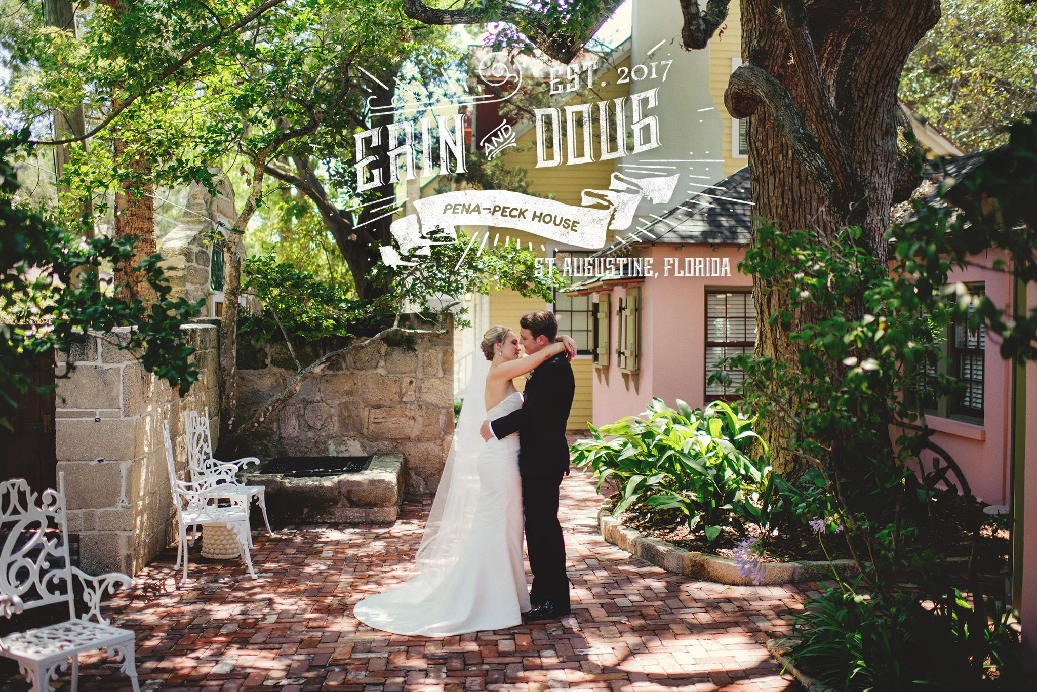Erin + Doug | Pena-Peck House | St. Augustine, FL