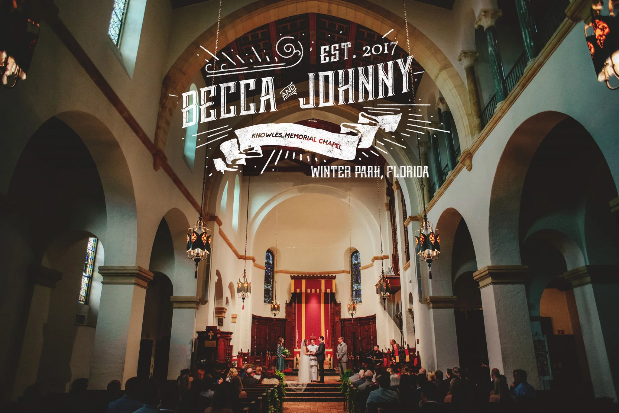 Becca + Johnny | Knowles Memorial Chapel | Winter Park, FL