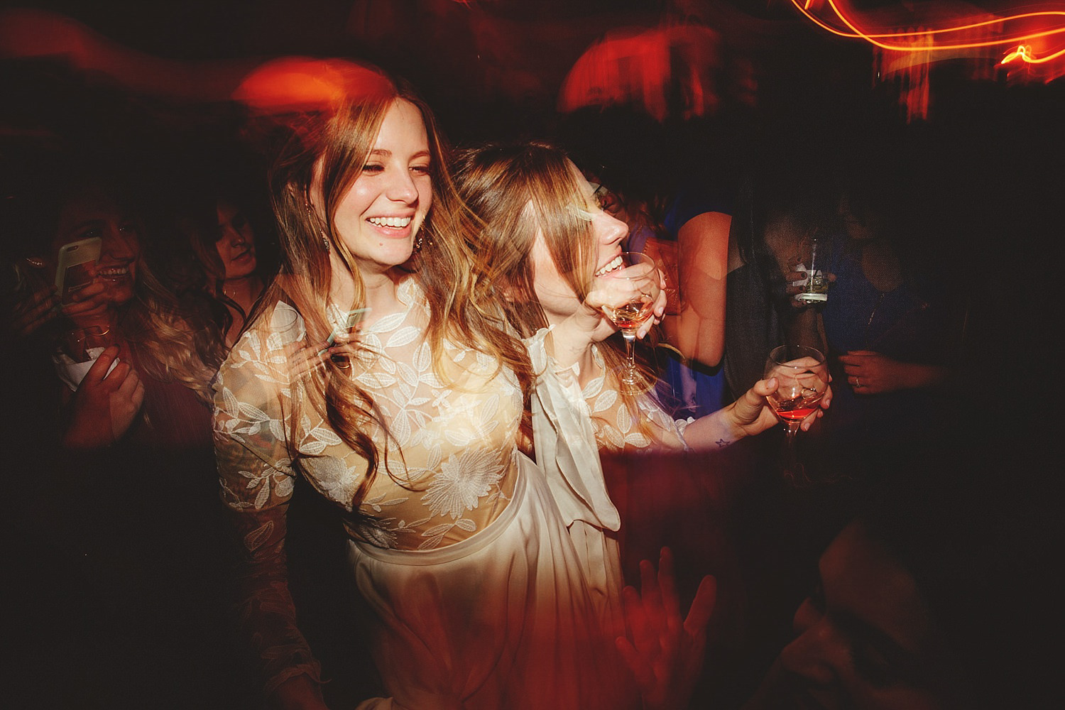 casa feliz wedding photos: fun dancing