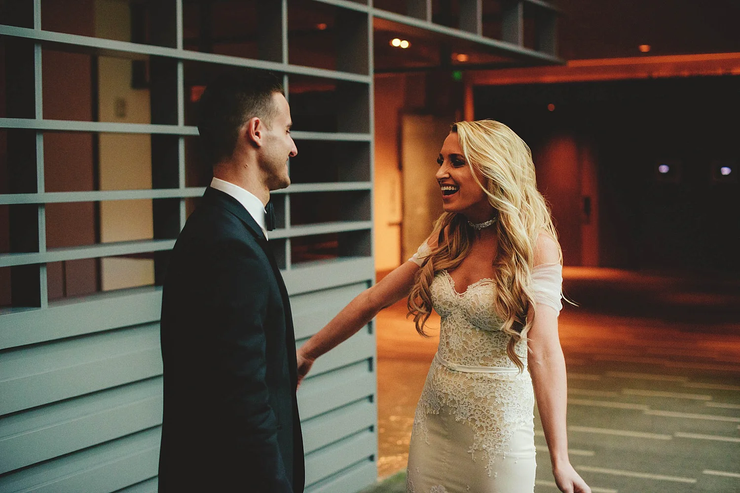 romantic-w-fort-lauderdale-wedding: bride's smiling reaction