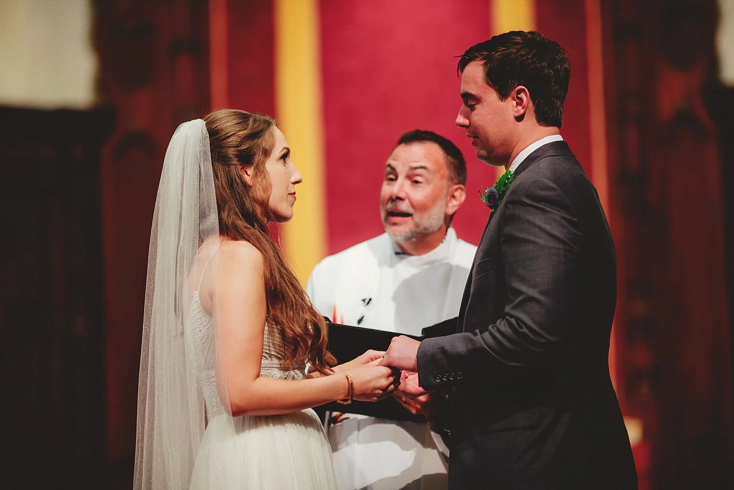 knowles memorial chapel wedding: