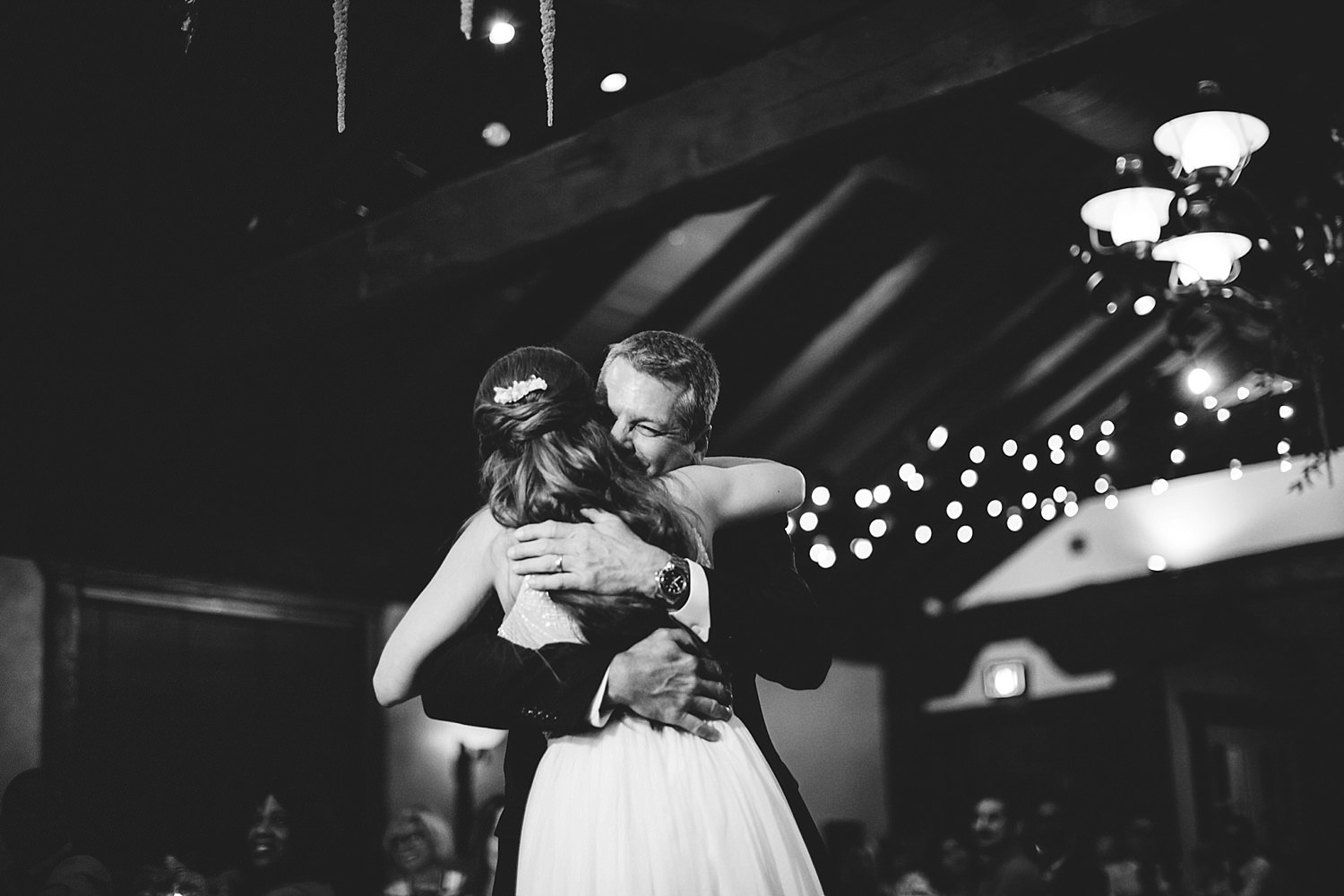 dubsbread wedding reception:  father daughter dance