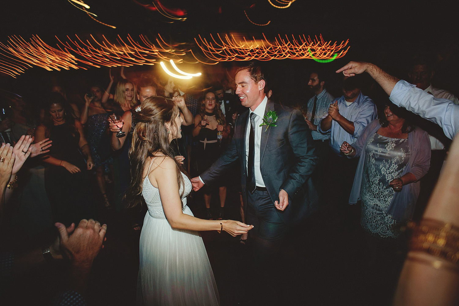 dubsbread wedding reception:  fun dancing