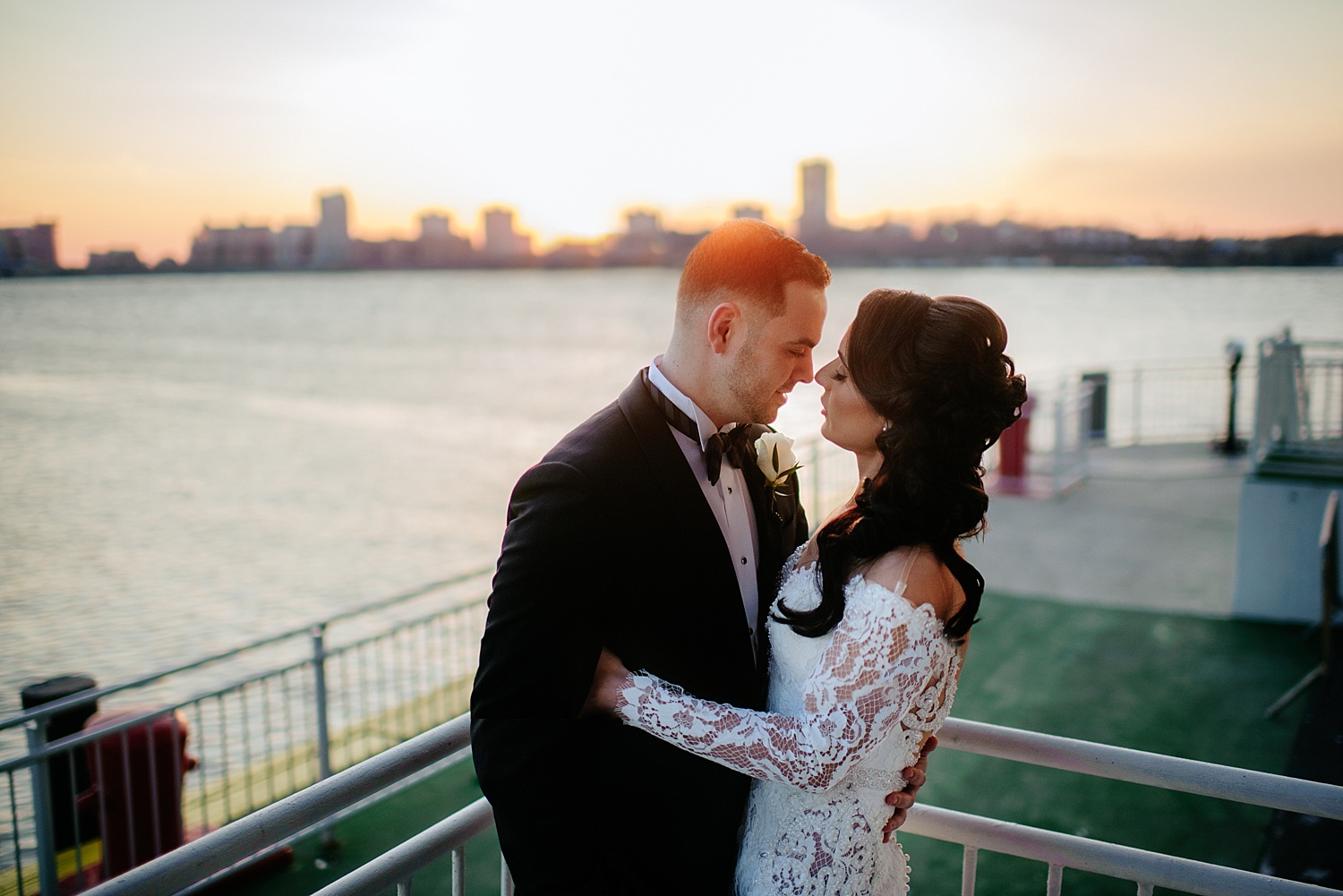 chelsea piers wedding photos