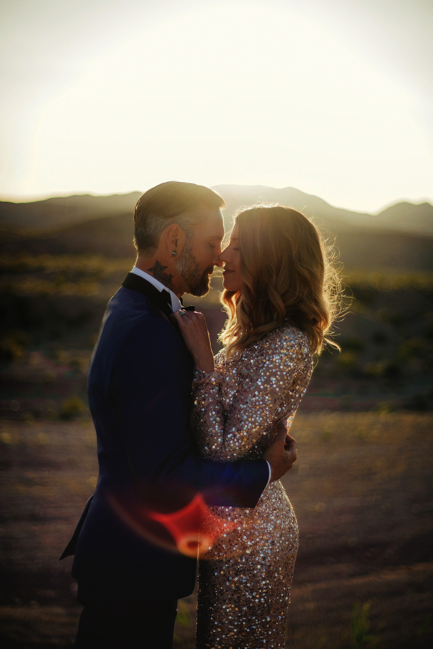 las vegas desert wedding photography