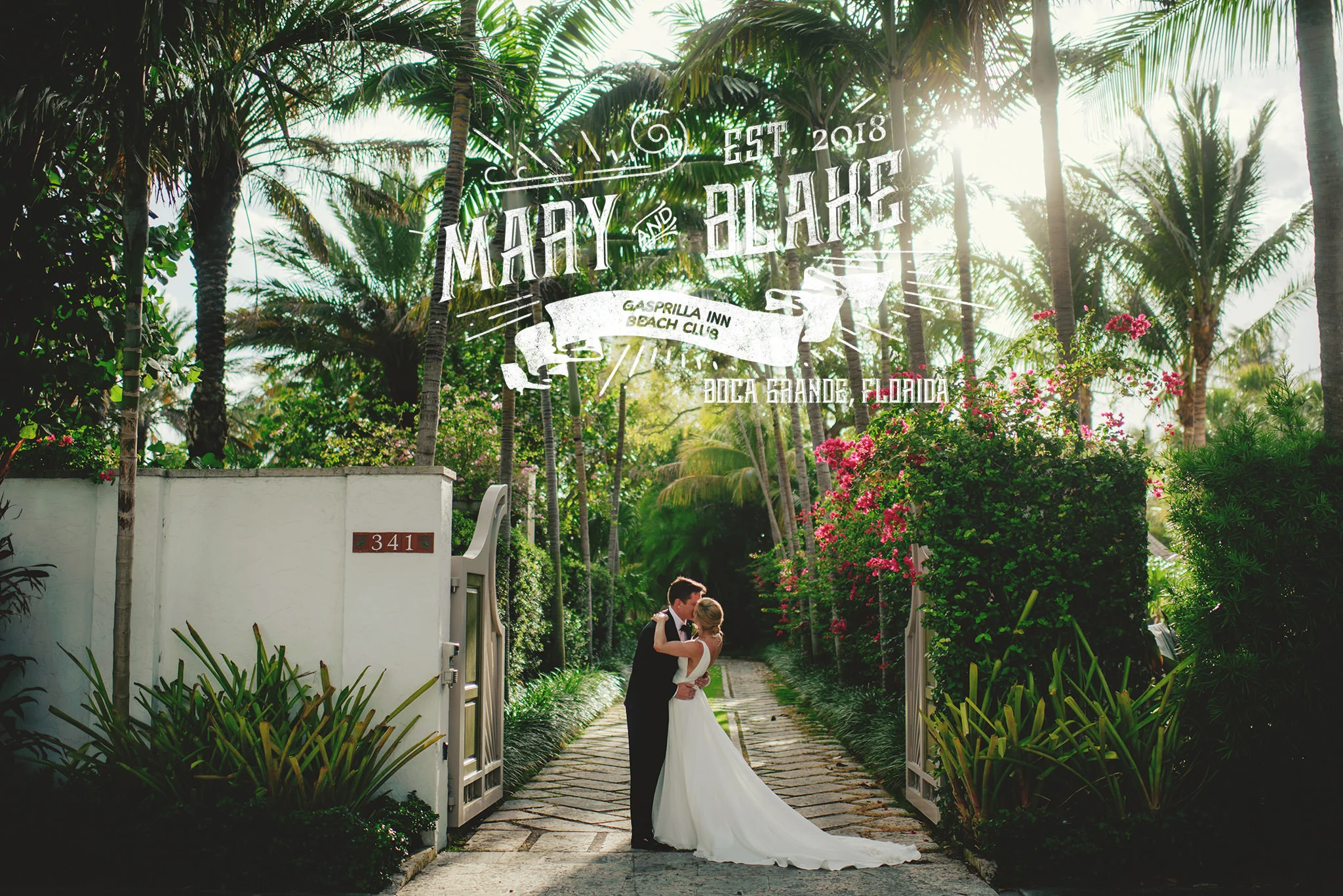 Mary + Blake | Gasprilla Inn Beach Club | Boca Grande, FL