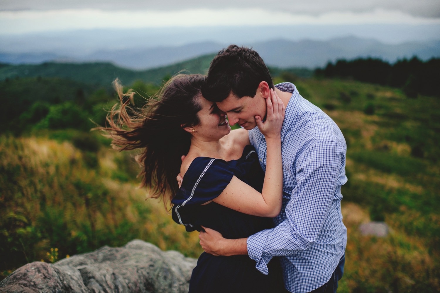 black balsam knob engagement photos