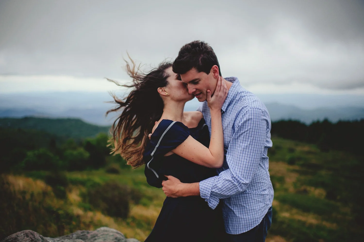 blue ridge mountains engagement