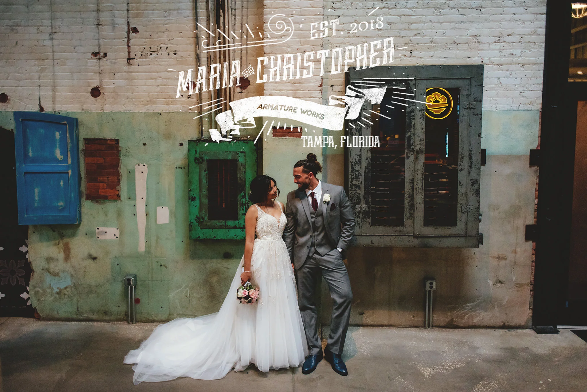 Maria + Christopher | Armature Works Wedding | Tampa, FL