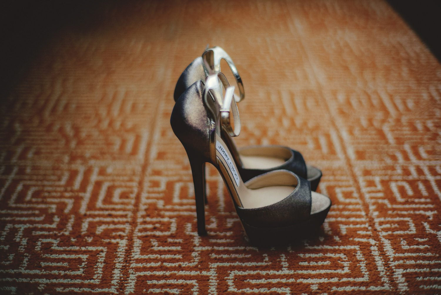 editorial ringling wedding: jimmy choos wedding shoes