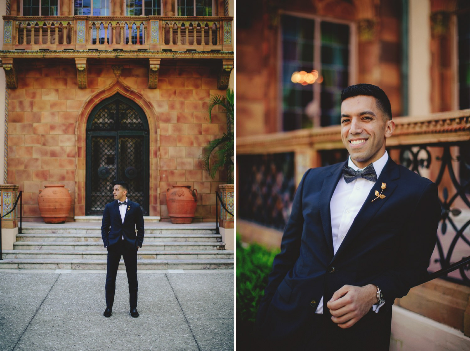 editorial ringling wedding: groom portraits