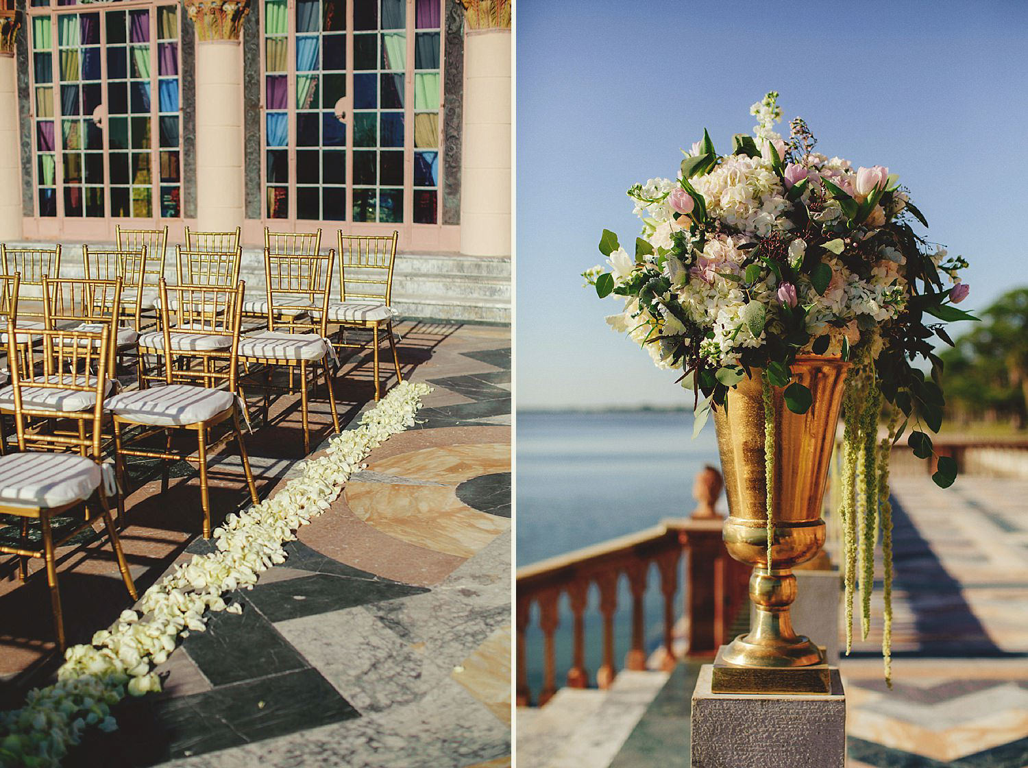 editorial ringling wedding: ceremony details