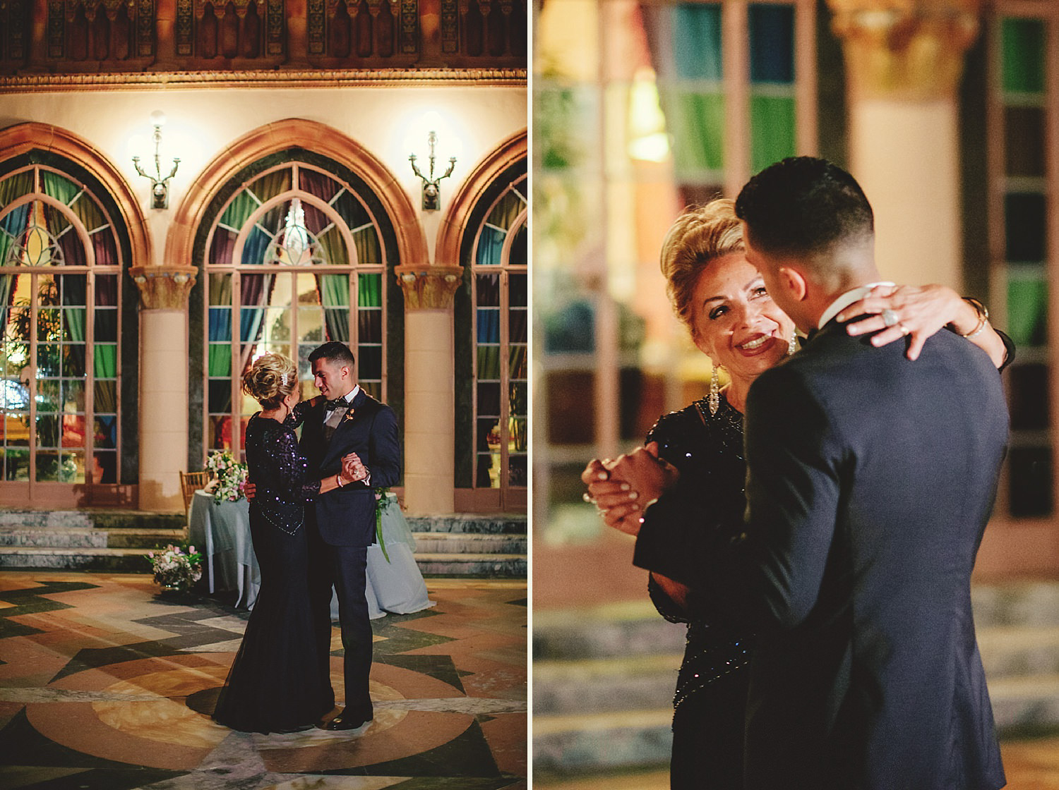 editorial ringling wedding: mother and son dance