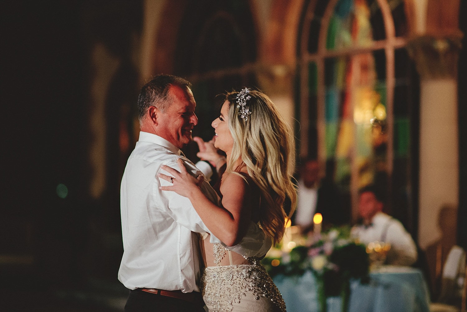 editorial ringling wedding: father daughter dance
