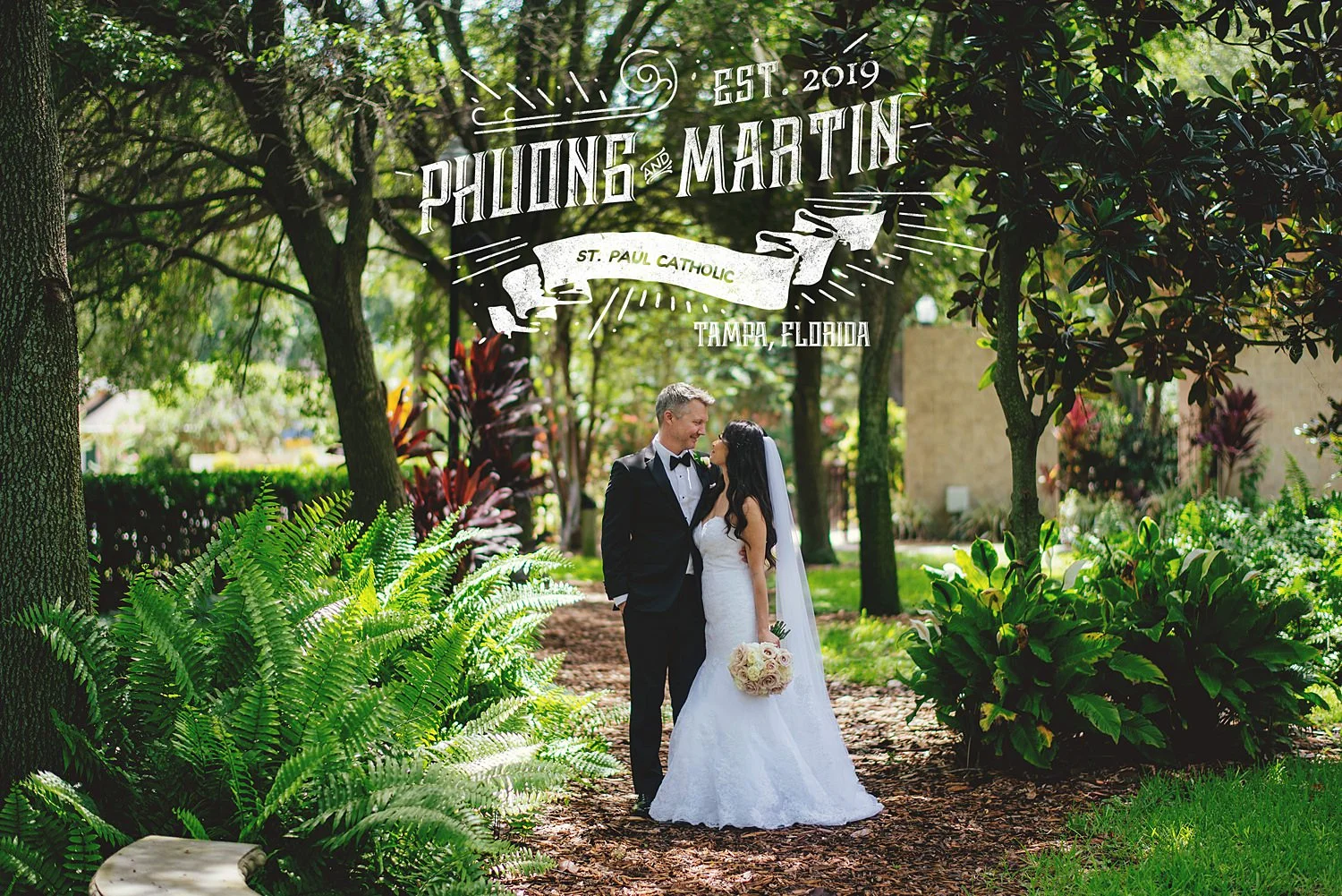 Phuong + Martin | St. Paul Catholic Church | Tampa, FL