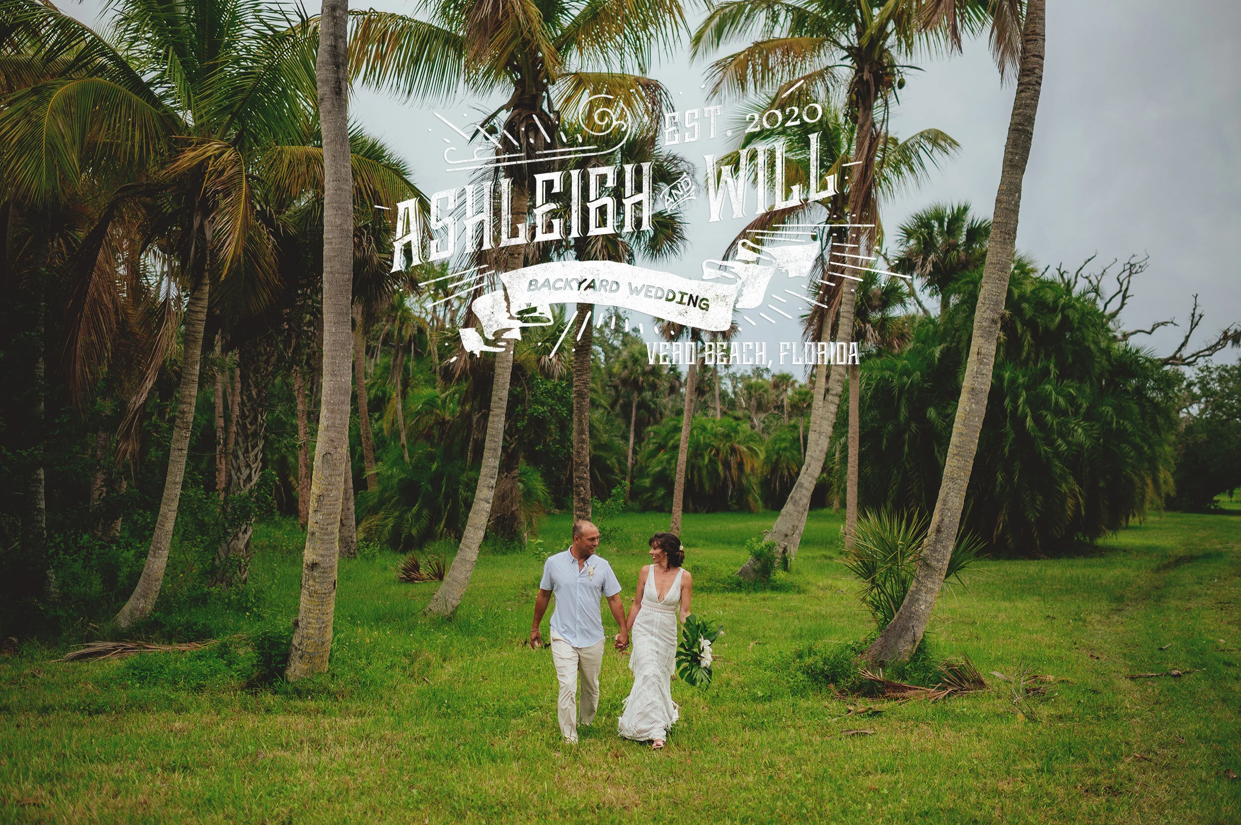 Ashleigh + Will | Backyard Wedding | Vero Beach, FL